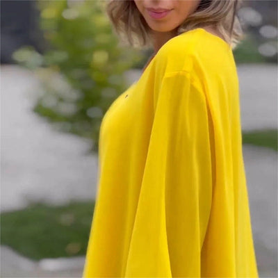 Colleen - Soft Flow Zip Blouse